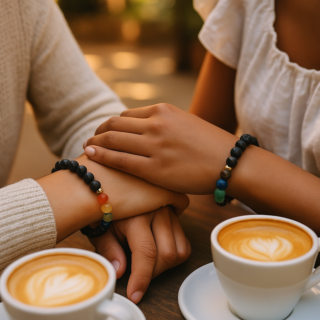 ✨ Eleva tu energía con CRISTAL-ALIGN™ y vive en armonía con la Pulsera 7 Chakras 2X1