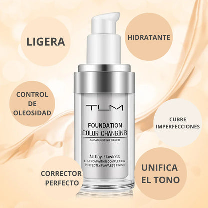 LA ÚNICA BASE DE MAQUILLAJE MÁGICA QUE CAMBIA DE COLOR 😍