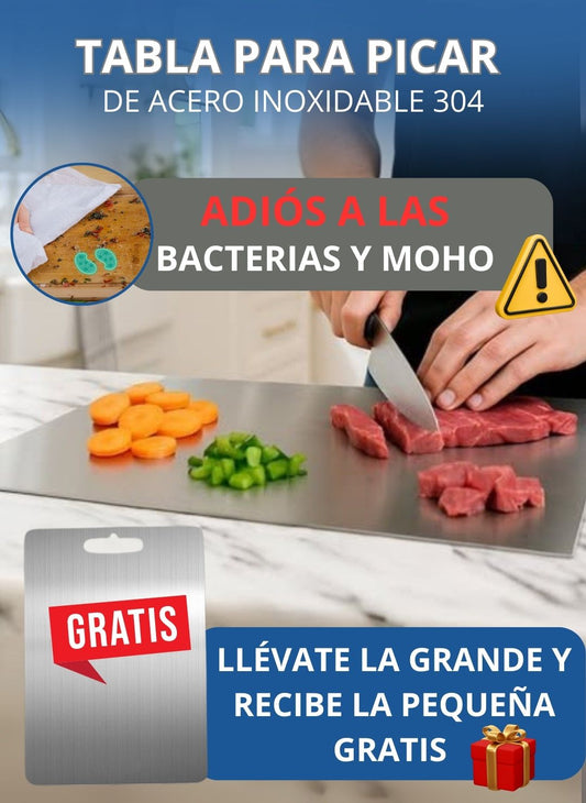 TABLA PARA PICAR PREMIUM - ⭐⭐⭐⭐⭐ Incluye tabla pequeña GRATIS 🎁